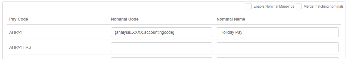 Image showing a single journal token used as a nominal.